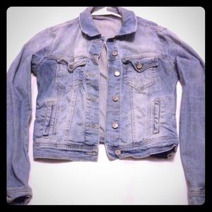 Zara jean jacket, L